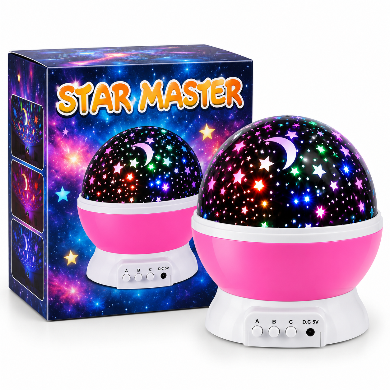 Lámpara Proyectora de Estrellas Star Master